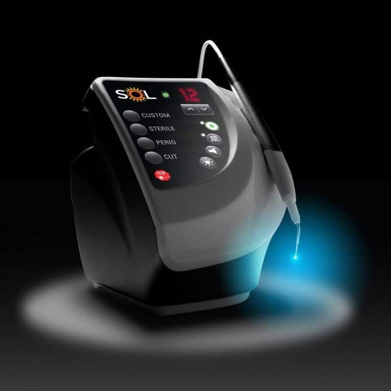 Láser dental para tratamiento de encías